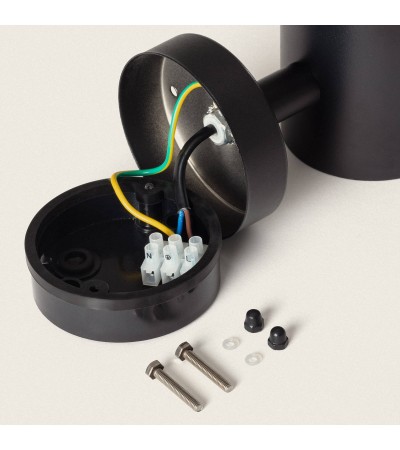 Lampe Murale LED Extérieure 5W Acier Inoxydable Inti Black - 90902 - vue 5