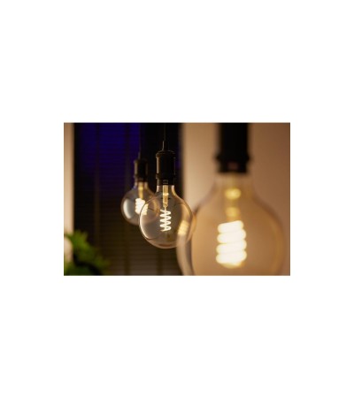 Ampoule LED Filament E27 7W 550 lm G125 Hue White Ambiance - 85905 - vue 6