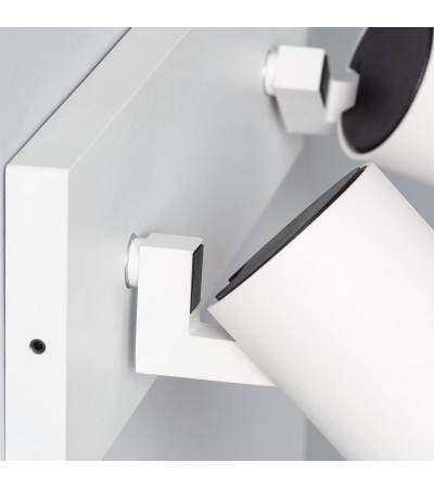 Spot à Douille Double en Saillie Orientable Aluminium Gylu à Ampoule GU10 - 78196 - vue 7
