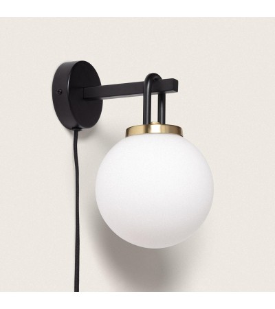 Lampe Murale Métal et Verre Arnor