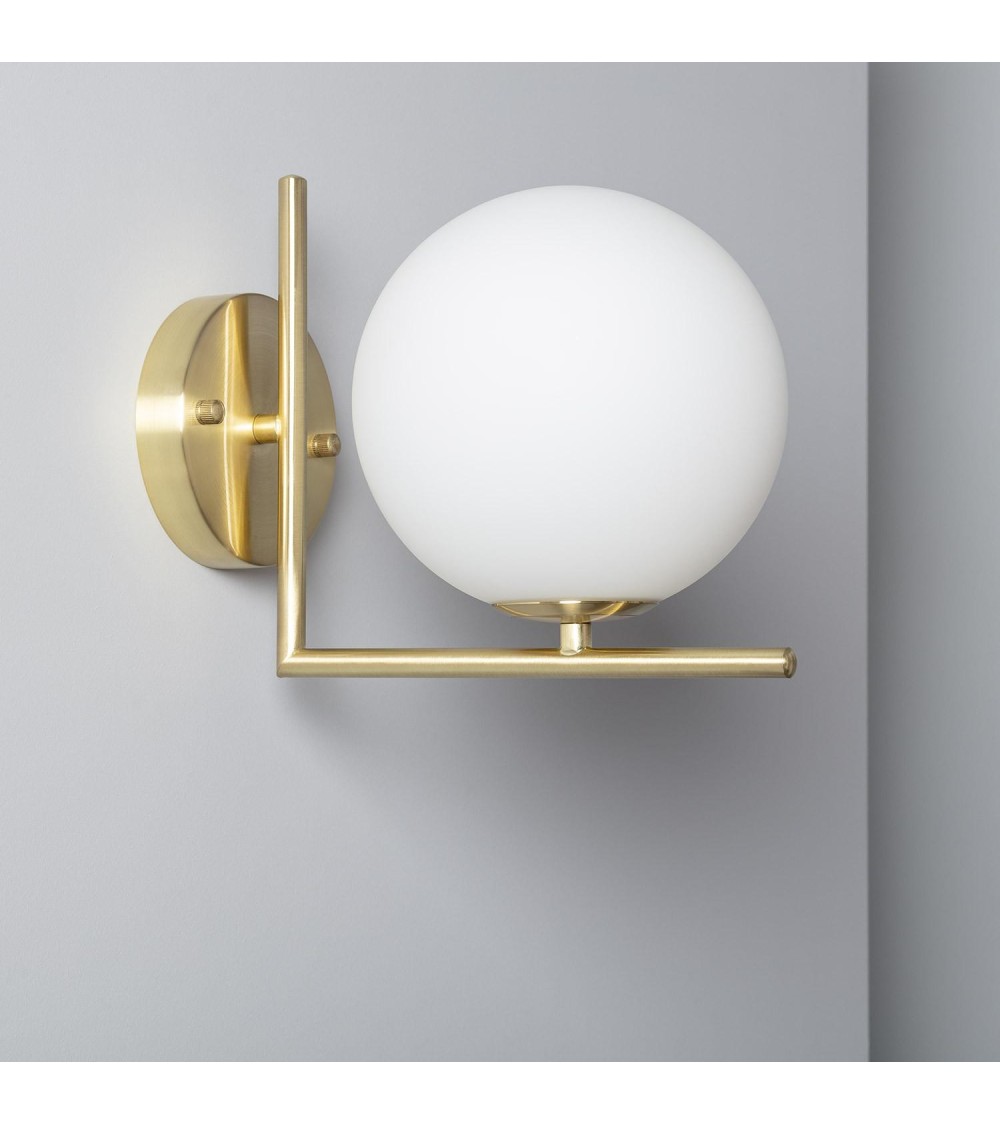 Lampe Murale Métal et Verre Moonlight Design - 83832 - vue 1