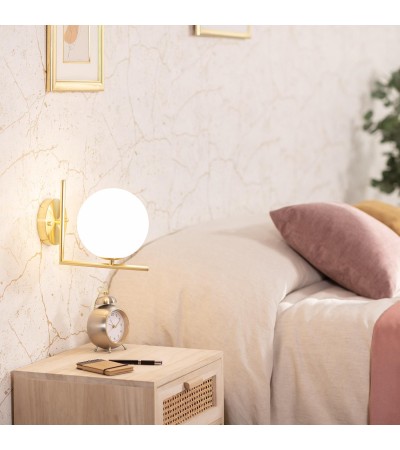 Lampe Murale Métal et Verre Moonlight Design - 83832 - vue 2