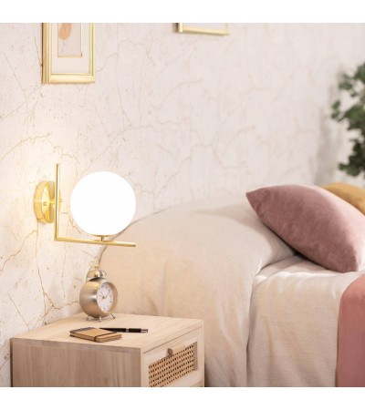Lampe Murale Métal et Verre Moonlight Design - 83832 - vue 4