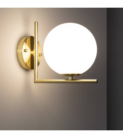 Lampe Murale Métal et Verre Moonlight Design - 83832 - vue 6