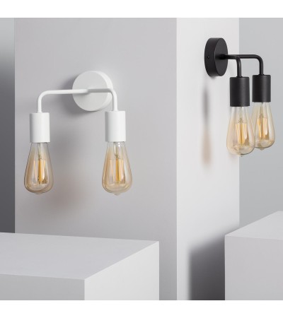 Lampe Murale Métal 2 Spots Jayso
