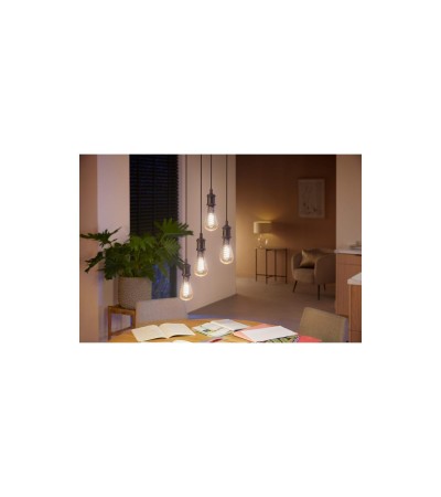 Ampoule LED Filament E27 7W 550 lm ST72 Hue White Ambiance - 85899 - vue 2