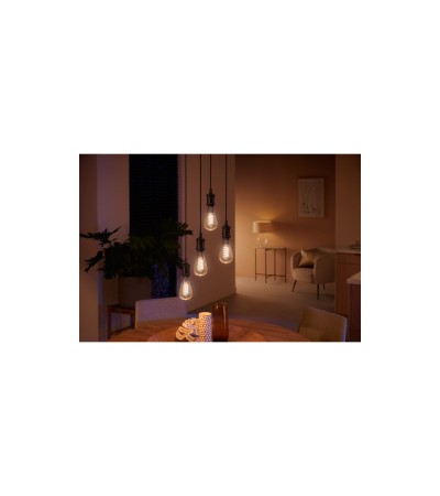 Ampoule LED Filament E27 7W 550 lm ST72 Hue White Ambiance - 85899 - vue 4