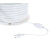 Ruban LED Néon Dimmable 220V BOBINE 50m Vert Circulaire 360 9W/m Coupe 100cm IP67 - 4415 - vue 7