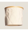 Suspension Bambou et Tissu Noah - 63416 - vue 2