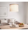 Suspension Bambou et Tissu Noah - 63416 - vue 6