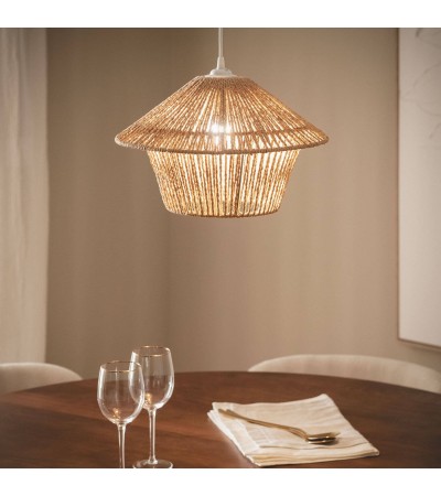 Suspension Fibres Naturelles Ilai - 63432 - vue 2