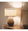 Lampe à Poser Corde Naturelle et Lin Dione - 67915 - vue 2