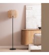 Lampadaire Métal et Bambou Ayana - 69794 - vue 1