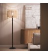 Lampadaire Métal et Bambou Ayana - 69794 - vue 2