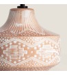 Lampe à Poser en Tissu et Céramique Agra - 70110 - vue 7