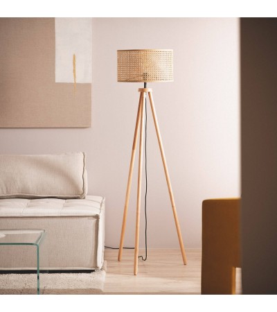 Lampadaire Rotin Adirane - 70698 - vue 6