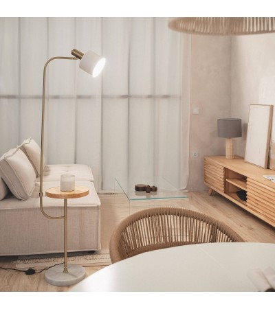 Lampadaire Métal et Marbre Dafne - 70857 - vue 9