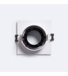 Collerette Downlight Carrée Orientable pour Ampoule LED GU10 / GU5.3 Coupe Ø 75 mm - 71166 - vue 10
