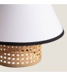 Suspension Tissu et Rotin Kufila - 73661 - vue 5