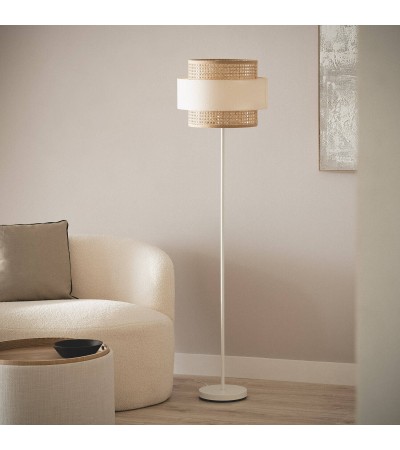 Lampadaire Métal et Tissu Amaia