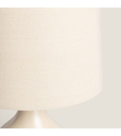 Lampe à Poser Céramique et Lin Ginger - 76924 - vue 4