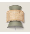 Applique Murale Rotin et Tissu Chulu - 79958 - vue 6