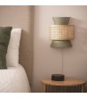 Applique Murale Rotin et Tissu Chulu - 79958 - vue 10