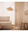 Lampadaire Métal et Bambou Ailén - 87037 - vue 1