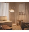 Lampadaire Métal et Bambou Ailén - 87037 - vue 9