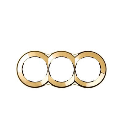 Cadre Rond 3 Emplacements SIMON 8888630 - 90657 - vue 1