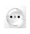 Plaque avec Dispositif de Sécurité pour Prise Schuko Blanc SIMON 73 LOFT 73041 - 90992 - vue 1