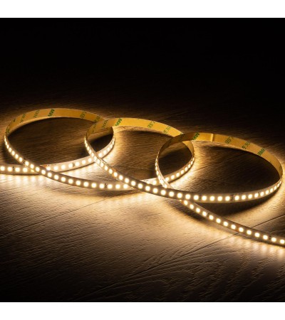 Ruban LED 24V DC 160 LED/m 5m IP20 High Lumen Largeur 8mm Coupe tous les 5cm - 95466 - vue 1