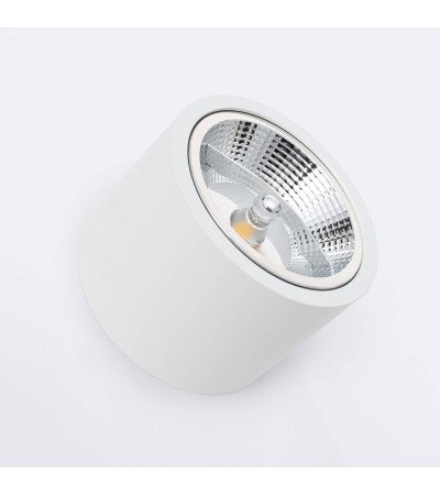 Downlight LED 12W Rond en Saillie GU10 AR111 - 97976 - vue 3