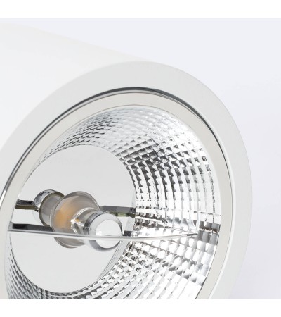 Downlight LED 12W Rond en Saillie GU10 AR111 - 97976 - vue 7