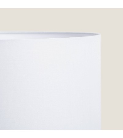 Lampe à Poser Résine et Lin Agate - 98059 - vue 7