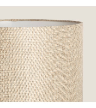 Lampe à Poser Résine et Lin Cira - 98094 - vue 4