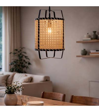 Suspension Rotin Baco - 100505 - vue 2