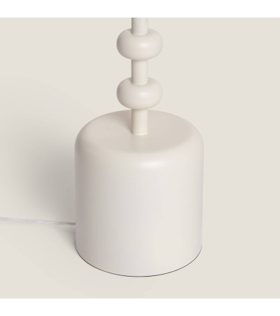 Lampadaire Métal et Lin Aimahar - 102856 - vue 7