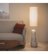 Lampe à Poser Céramique et Toile Bryony - 103548 - vue 2