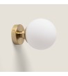 Plafonnier Métal et Verre Moonlight Brass 1 Spot - 104840 - vue 5