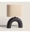 Lampe à Poser Céramique et Tissu Callie - 105827 - vue 3