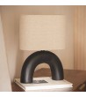 Lampe à Poser Céramique et Tissu Callie - 105827 - vue 7
