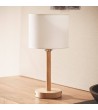 Lampe à Poser LED Bois 1W Portable avec Batterie USB Rechargeable Folgosa - 107580 - vue 9