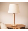 Lampe à Poser LED Bois 1W Portable avec Batterie USB Rechargeable Rowy - 107583 - vue 9