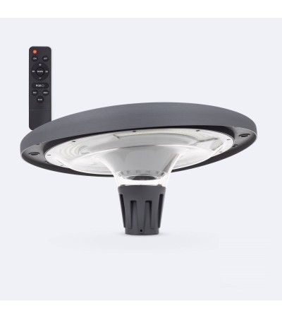 Lampadaire LED Solaire 4000 lm 200 lm/W Steina avec Télécommande
