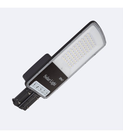 Lampadaire LED Solaire 1200 lm 120 lm/W Serbal avec Capteur Crépusculaire - 108873 - vue 2