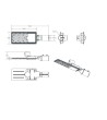 Lampadaire LED 50W Auroa avec Capteur Crépusculaire - 108883 - vue 3