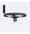 Lampadaire LED Solaire 2800 lm 140lm/W Nawel avec Télécommande - 108918 - vue 3
