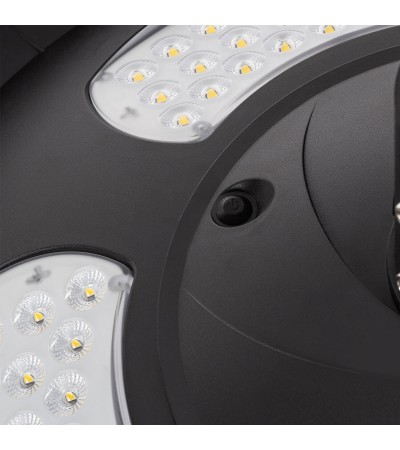 Lampadaire LED Solaire 2800 lm 140lm/W Nawel avec Télécommande - 108918 - vue 5