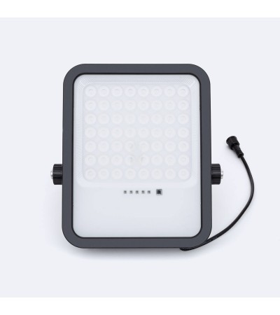 Projecteur Solaire Extérieur LED Nurda 20W 2100 lm IP65 avec Télécommande - 110636 - vue 5